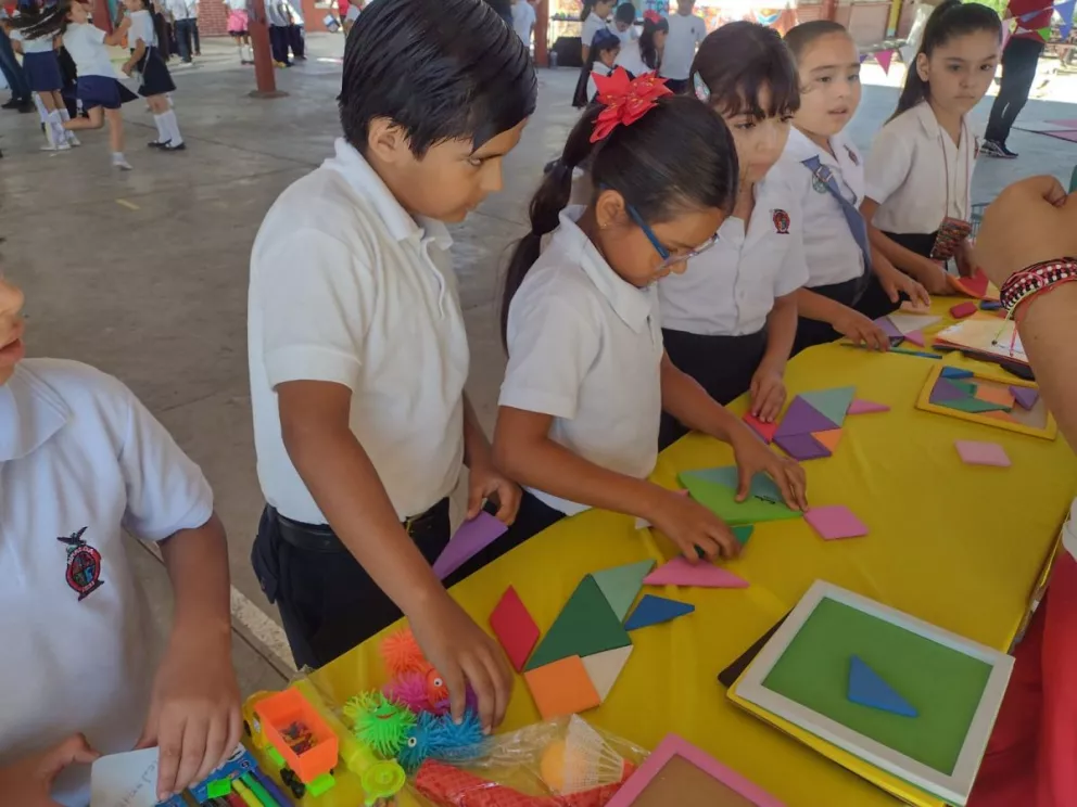 En Barrancos utilizan un enfoque divertido y motivan a los niños a aprender las ciencias exactas 
