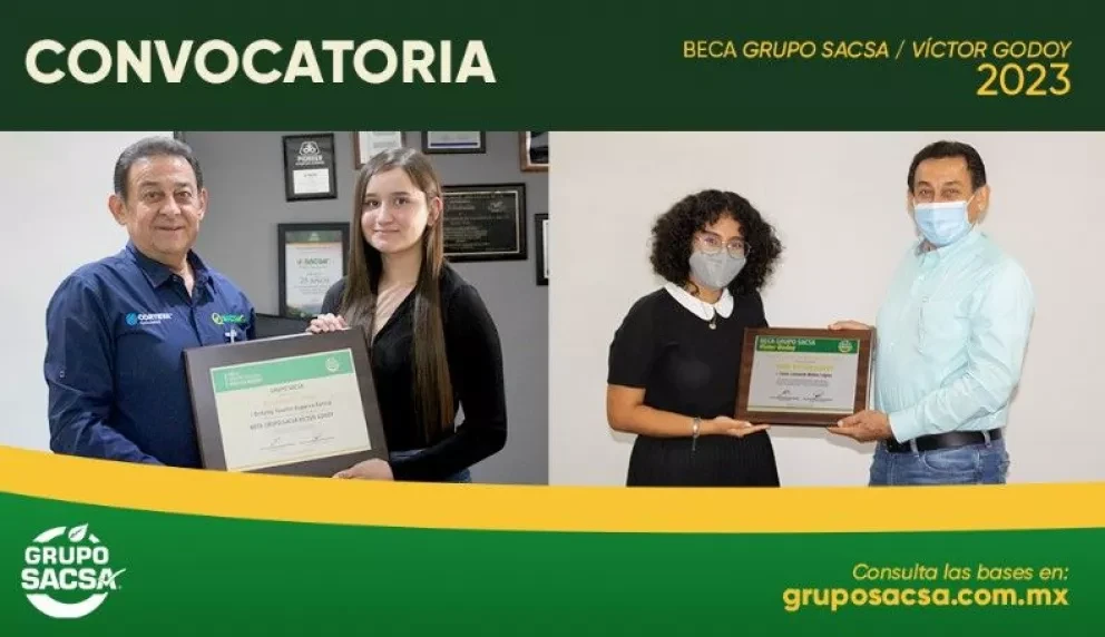 ¡Gánate la beca Grupo SACSA y estudia tu carrera!