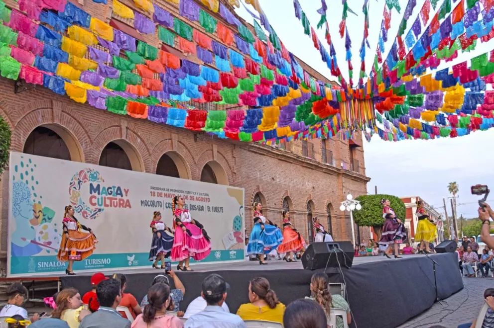 Inicio de los festejos del 459 aniversario de la fundación de El Fuerte. Foto: Cortesía