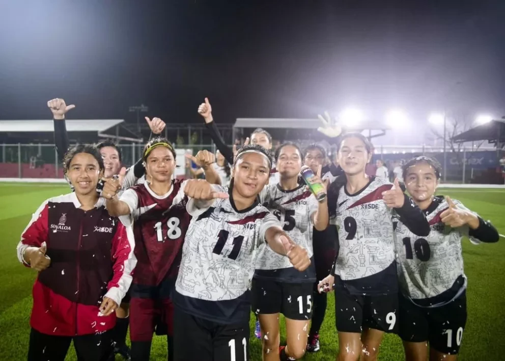 Sinaloa gana bronce en la categoría Juvenil Menor y Mayor Femenil de futbol.