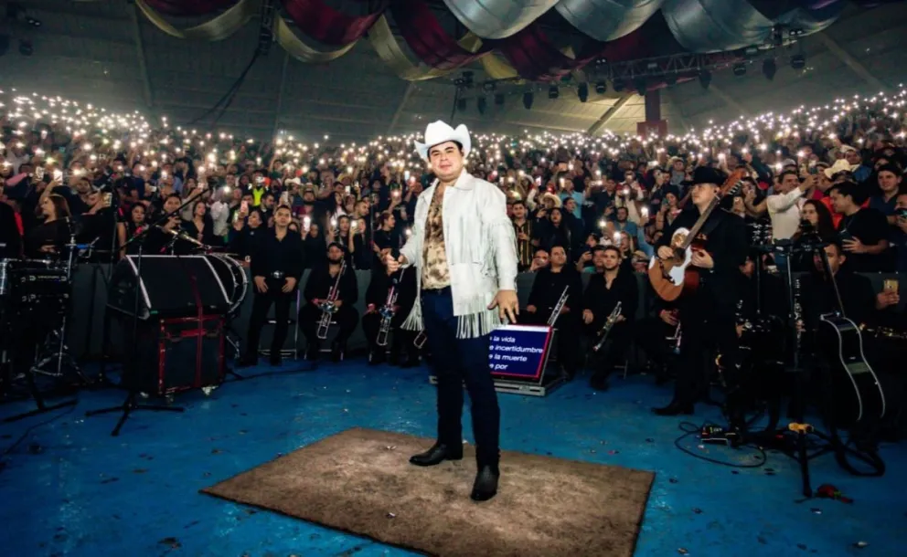 Alfredito Olivas se presentará el próximo 30 de julio del 2023 en Salamanca, Guanajuato. Foto: Cortesía