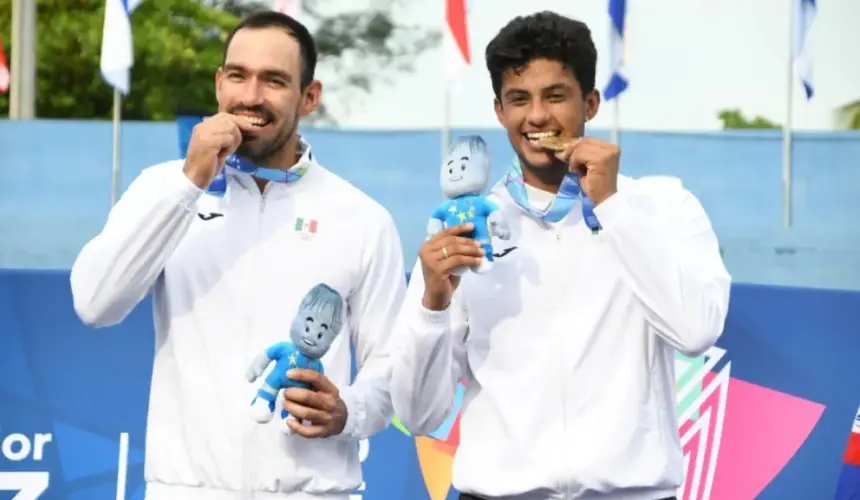 México hace historia; gana primer oro de voleibol de playa en Juegos Centroamericanos.