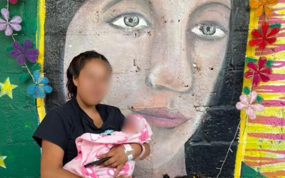 La mamá y la bebé recibieron el alta médica; ya se encuentran reunidas con la segunda hija de tres años.