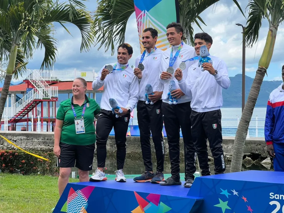 Con nueve oros y tres platas, remo mexicano se corona en San Salvador 2023.