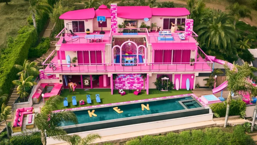 Así es la casa de Barbie que existe en Malibú, California.