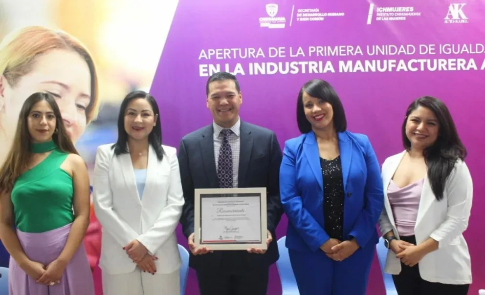 Abren la primera Unidad de Igualdad de Género en la industria manufacturera de México. Foto: Cortesía