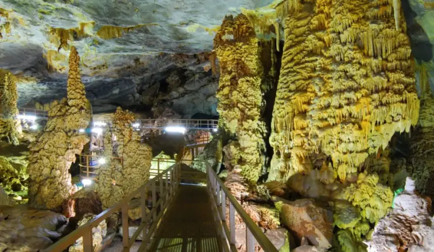 Cañón de Ojo de Agua, de Bustamante, en Nuevo León. Foto: Cortesía