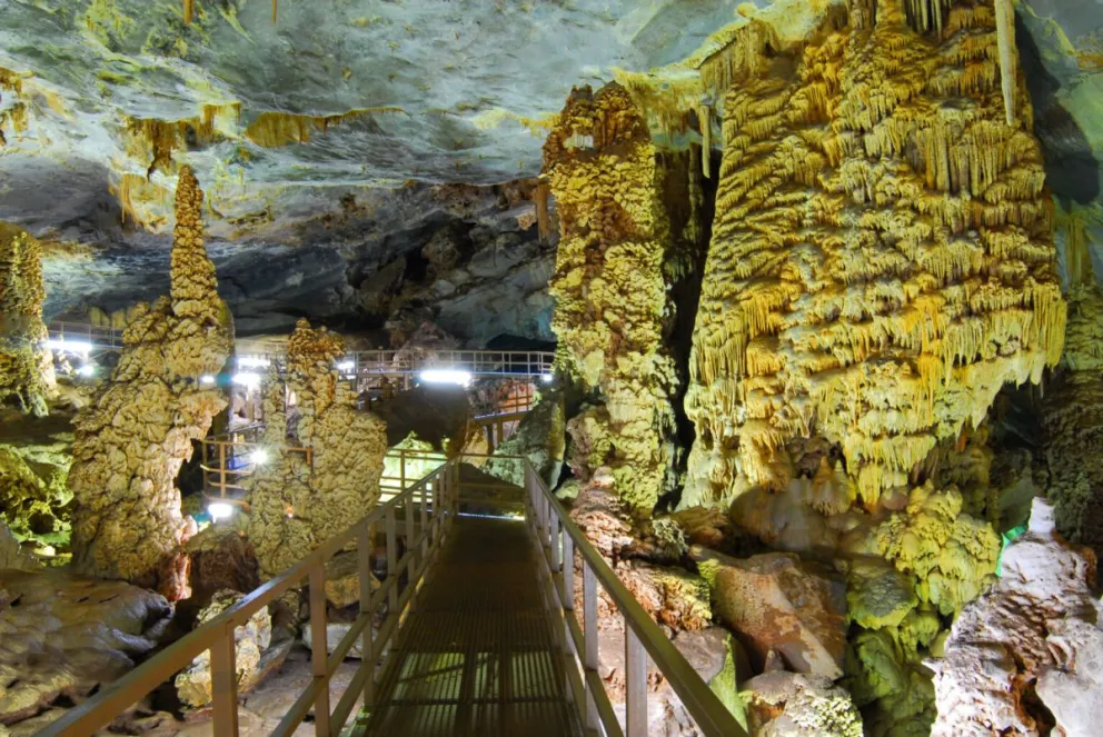 Cañón de Ojo de Agua, de Bustamante, en Nuevo León. Foto: Cortesía