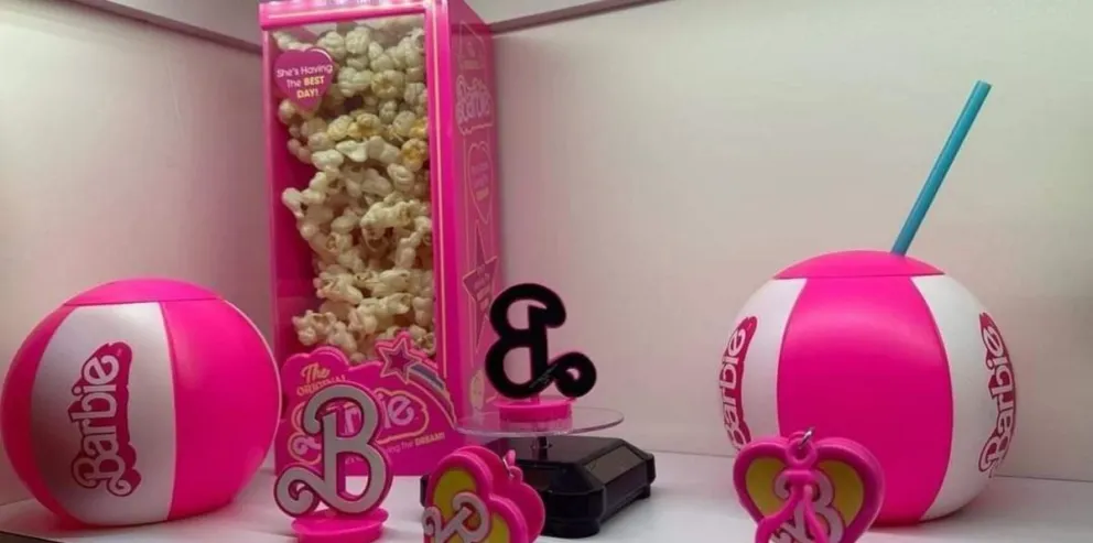 Ya salió la palomera de Barbie en Cinemex. Foto: Coleccionando