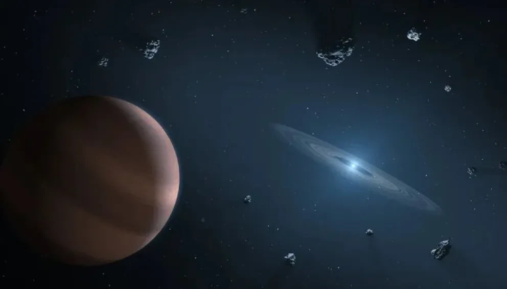 Científicos descubren un planeta similar a Júpiter;- orbita una estrella gigante, más grande que el sol