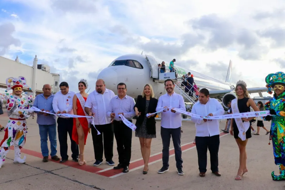 Inauguran vuelo Cd. Juárez- Mazatlán; operará 3 veces a la semana