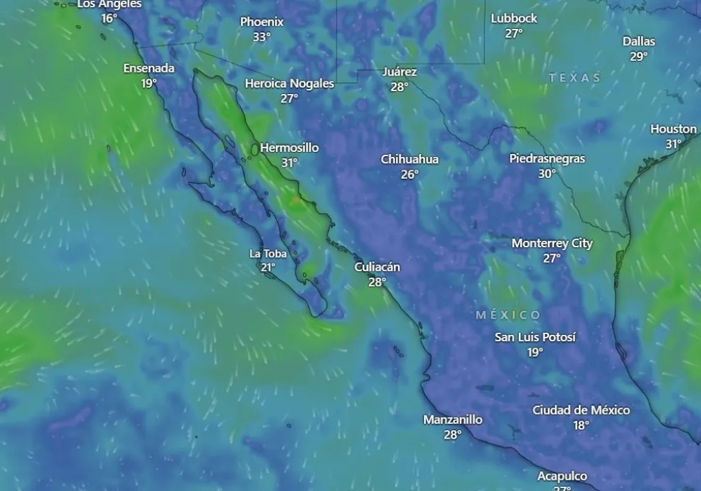 Clima 4 de julio en México. Mientras lloverá fuerte en Chiapas y Oaxaca el calor estará fuerte en el resto del país.