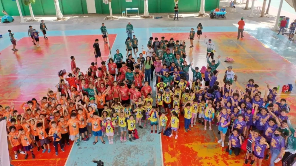 Los menores disfrutan de cada de una de las actividades donde además de aprender se divierten.