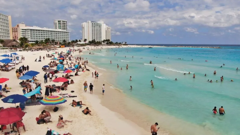 Aumenta el flujo de turistas internaciones a México de enero a mayo del 2023, reportó la Secretaría de Turismo. Foto: Cortesía