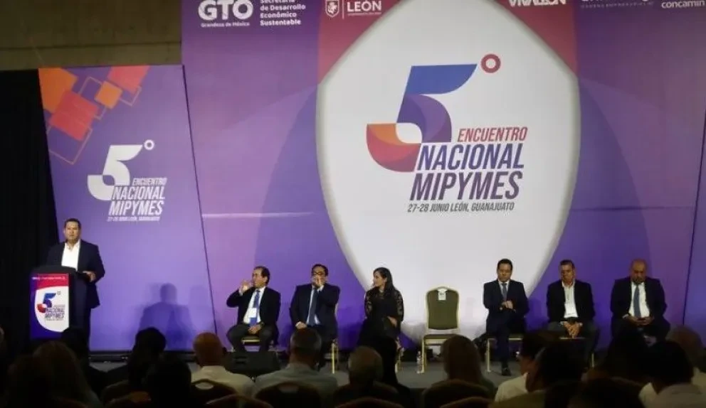 Celebran encuentro nacional Mipymes en León, Guanajuato