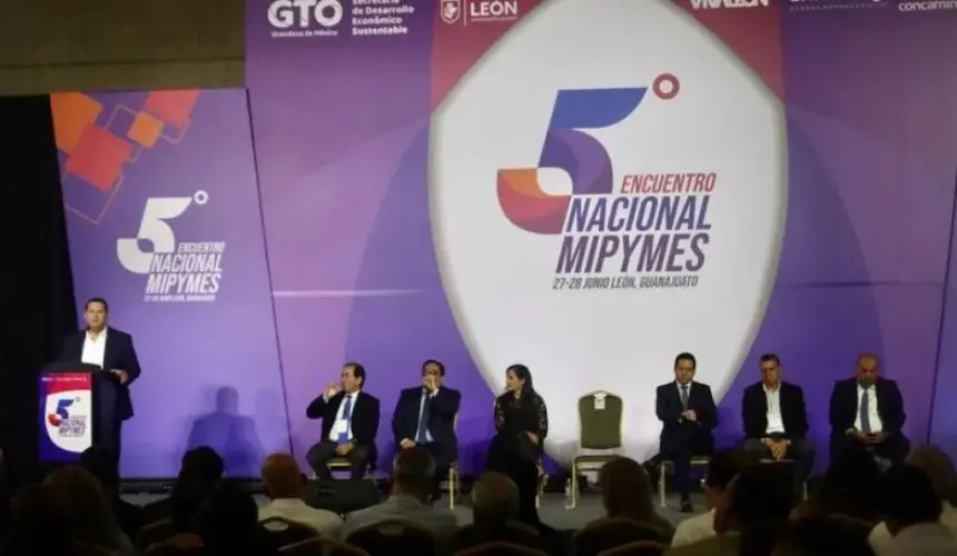 Celebran encuentro nacional Mipymes en León, Guanajuato