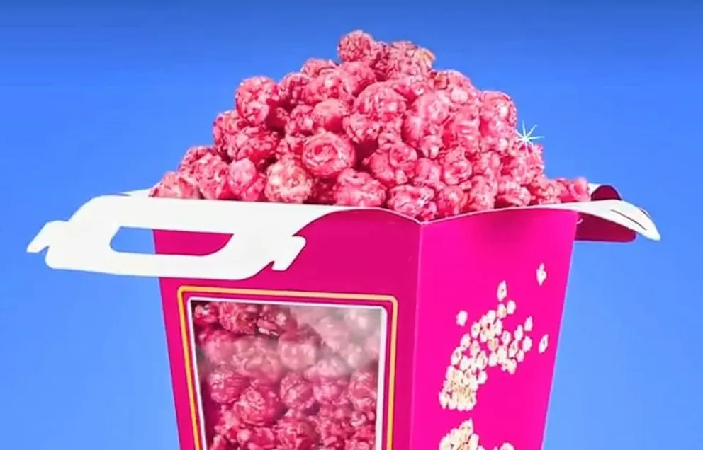 Palomitas rosas por estreno de Barbie llegarán a Cinépolis. Foto: Cortesía