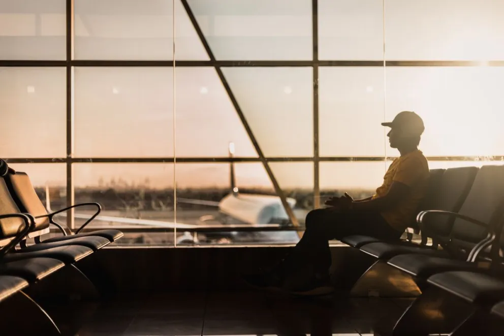 ¿Cuánto tiempo antes tengo que estar en el aeropuerto si voy a viajar?. Foto: Marco López