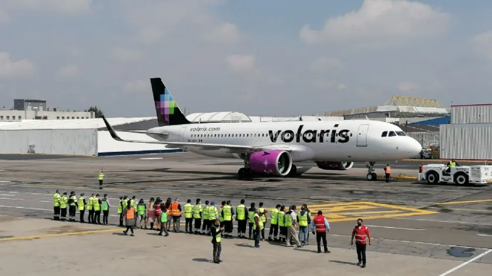 Este fin de semana iniciarán operaciones las 4 nuevas rutas de Volaris en Monterrey. Foto: Cortesía