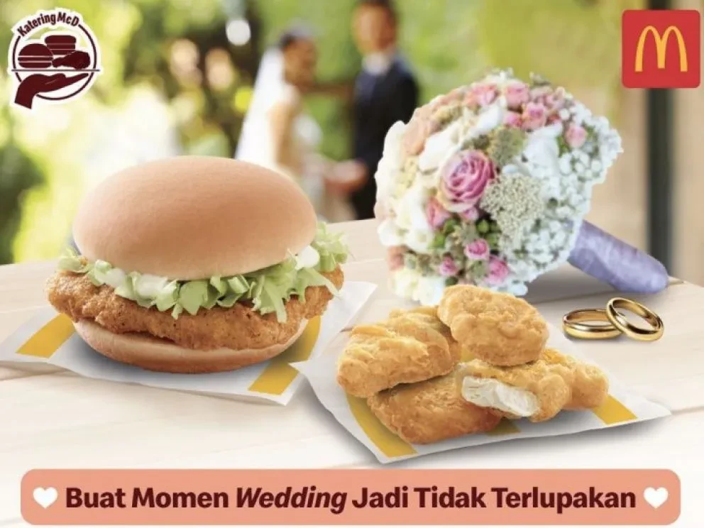 McDonalds lanza banquete para bodas; Cuánto cuesta. Foto: Cortesía McDonalds