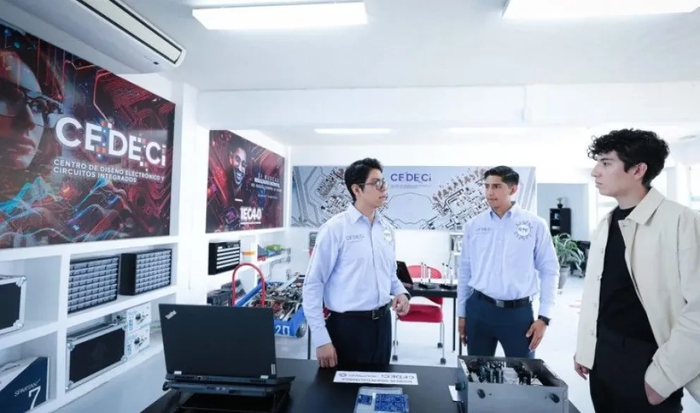 Va Guanajuato por crear microchips; inaugura Centro de Diseño Electrónico y de Circuitos Integrados