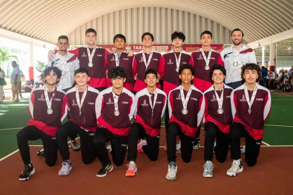 Sinaloa conquista medalla plata en Basquetbol en los Juegos Nacionales CONADE 2023.