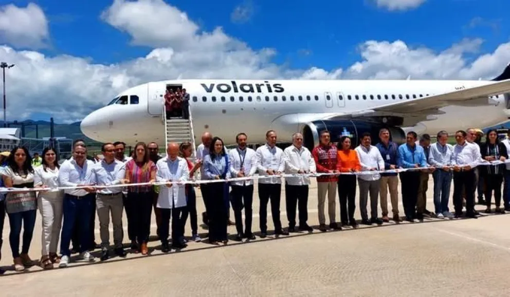 VOLARIS Inaugura su nueva línea aérea León-Tuxtla Gutiérrez.