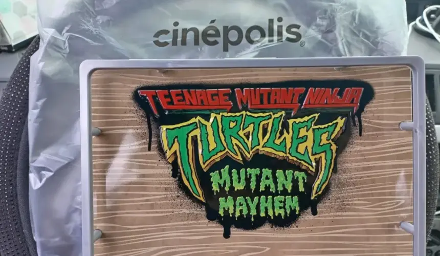 La palomera-nachera de la película de Las Tortugas Ninja de Cinépolis. Foto: Cortesía