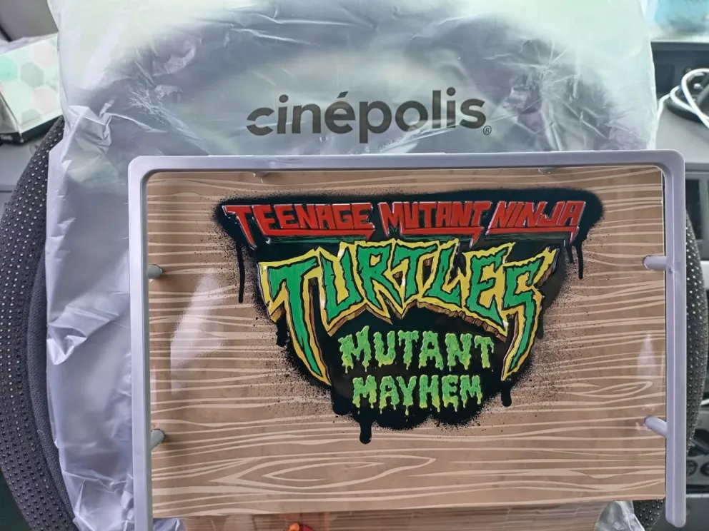 Palomera de la película de Las Tortugas Ninjas que lanzará Cinépolis. Foto: Cortesía