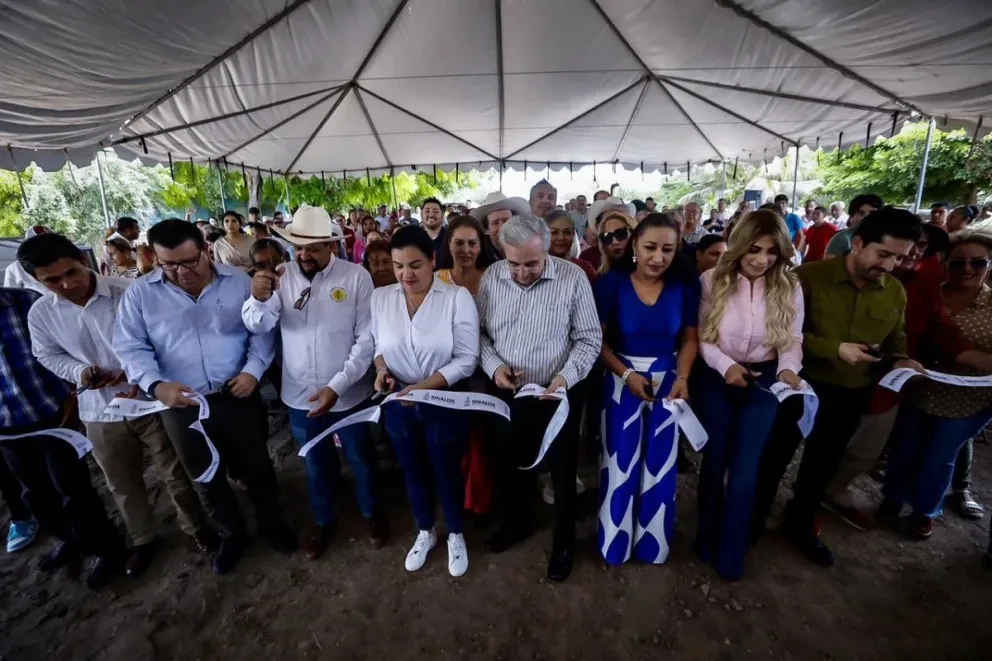 Rubén Rocha se va a Navolato a inaugurar carreteras; dice que su corazón está con los navolatenses
