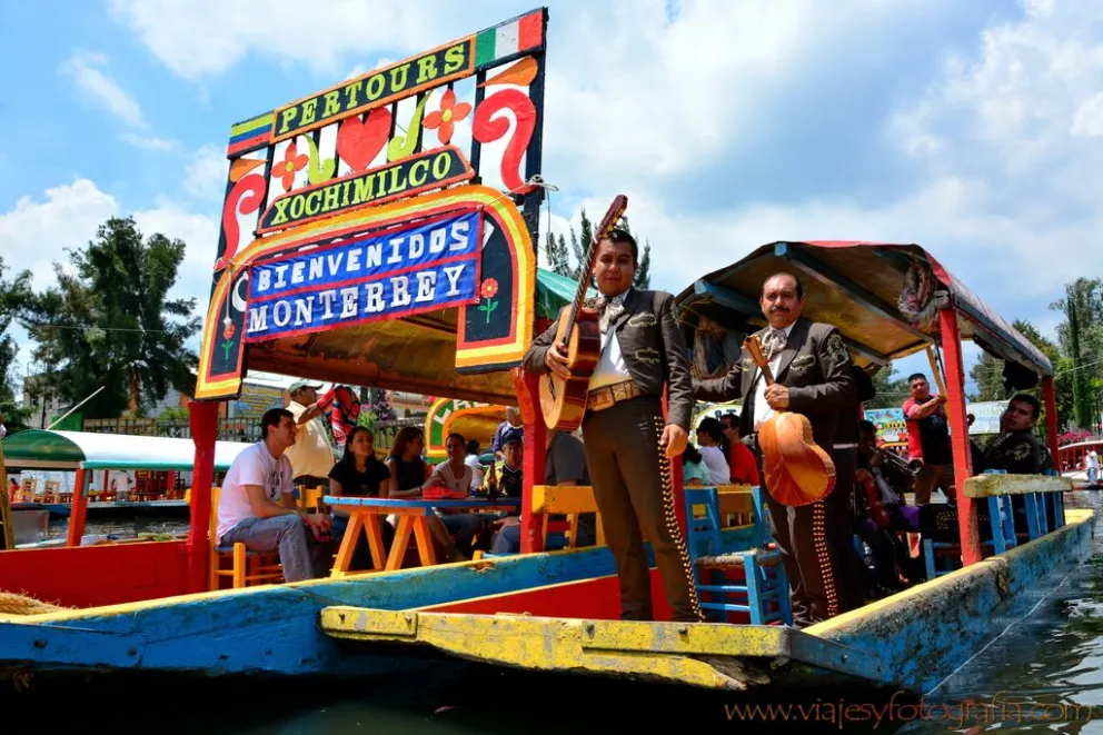 Xochimilco es uno de los principales lugares turísticos de la Ciudad de México. Foto: Cortesía