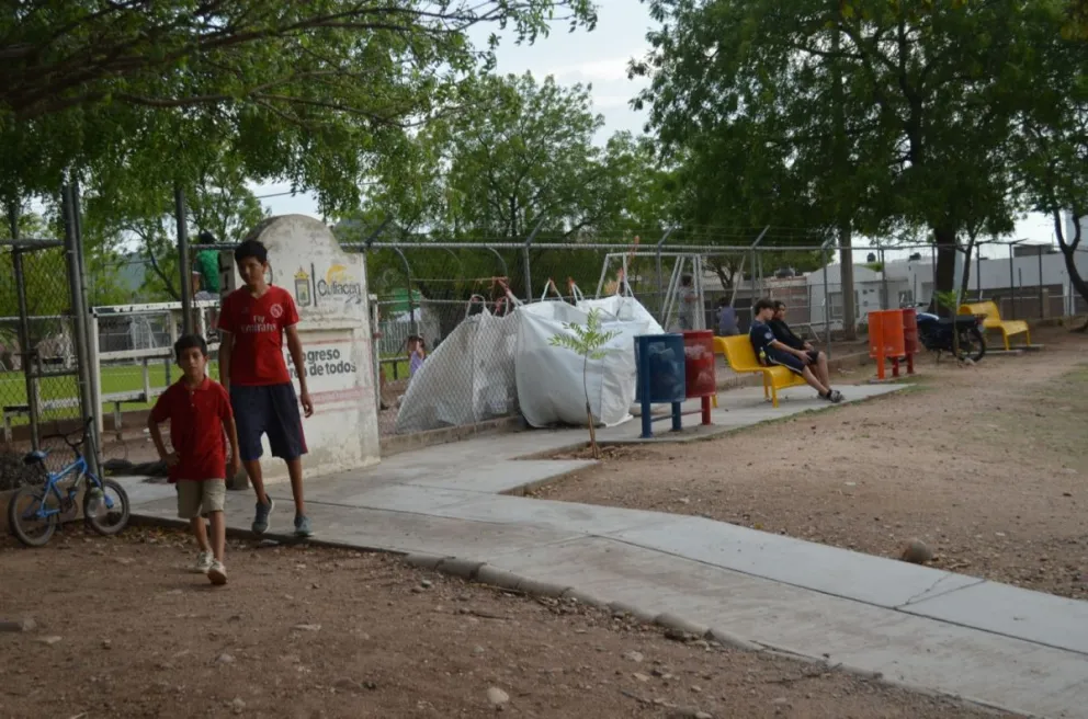 “Mi parque recicla”, inicio en la Unidad Deportiva Prados Del Sur, Sociedad Policía, en la colonia Prados del Sur. Fotos: Juan Madrigal