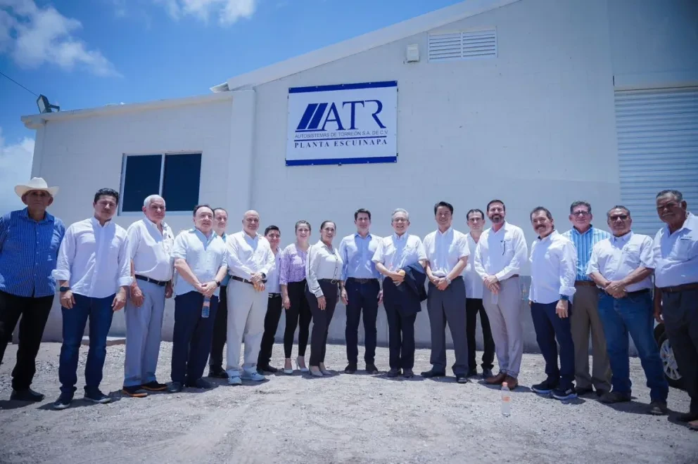 Inauguran operaciones de la planta ATR-Sumitomo en Escuinapa.