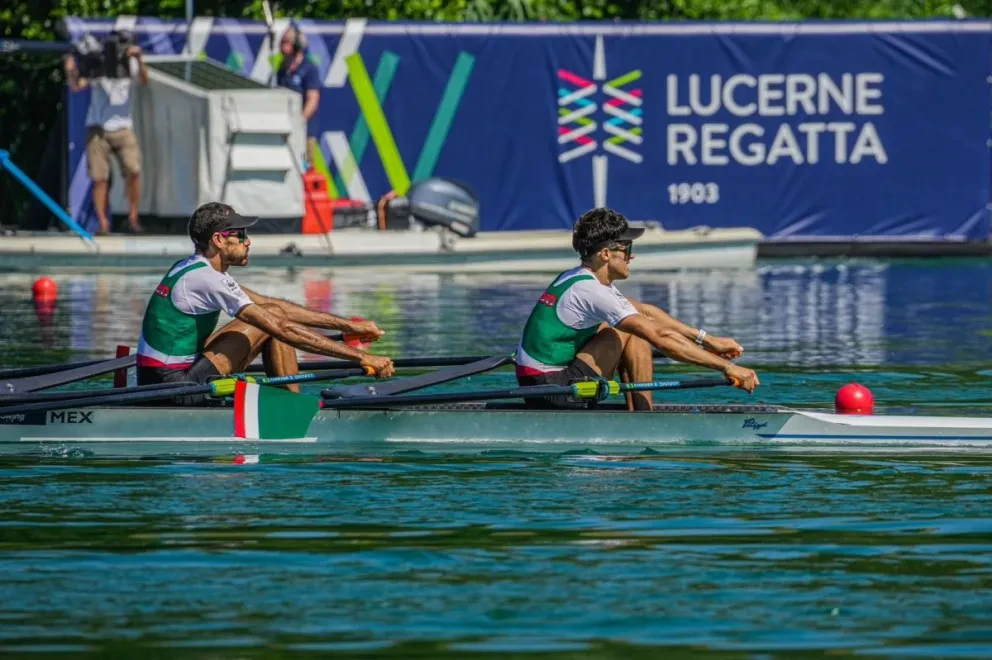 Alexis López y Miguel Carballo encaran Mundial tras resultado histórico en remo.