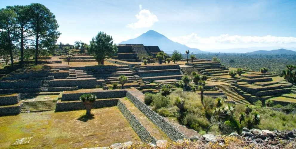 La zona arqueológica más grande de México, está en Puebla. Foto: Cortesía