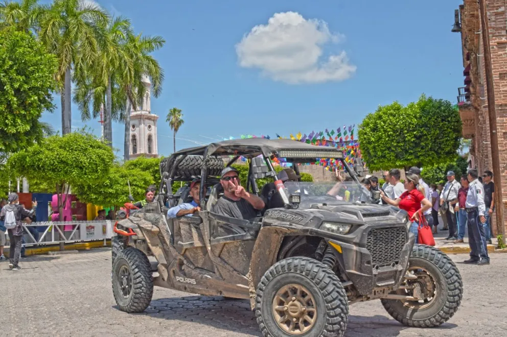 Arrancó este viernes en el municipio de El Fuerte, la sexta edición de la Ruta El Alamazo 2023. Foto: Cortesía