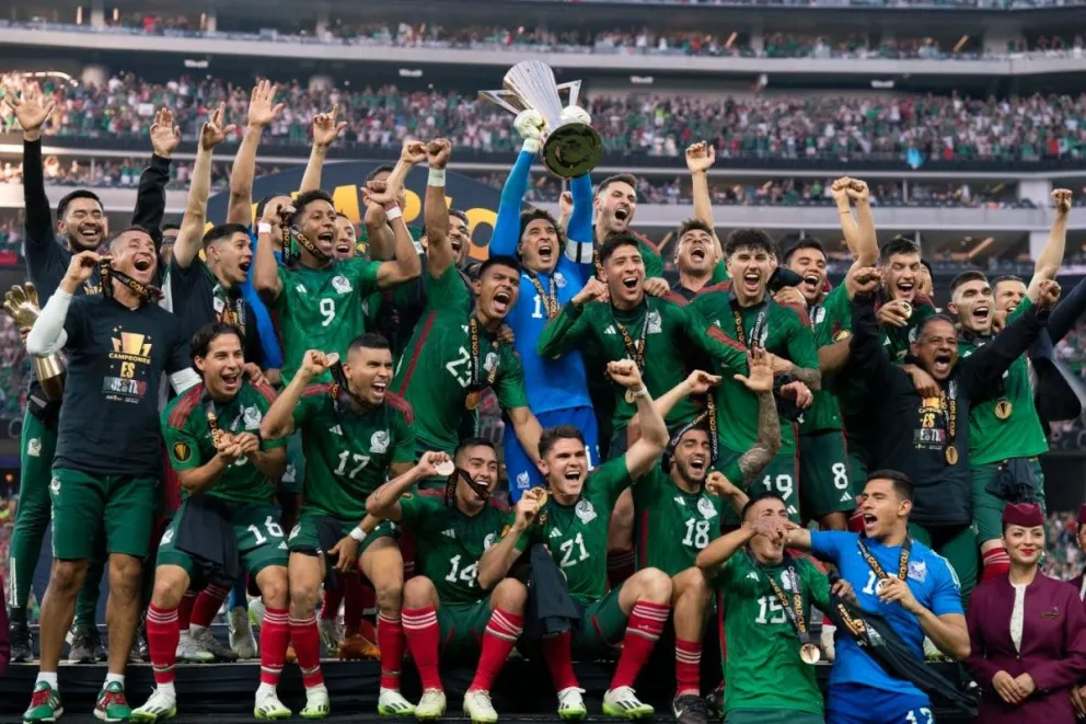 México campeón de la Copa de Oro, Foto: Cortesía FMF