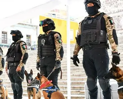 Dana, perrita policía de Guanajuato se jubila tras seis años de servicio