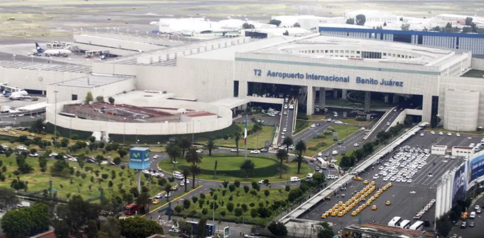 El top 10 de los aeropuertos de México con mayor flujo de pasajeros de enero a mayo del 2023. Foto: Cortesía