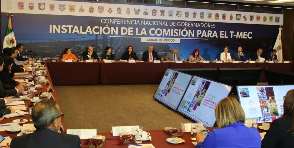 Conferencia Nacional de Gobernadores (CONAGO) realizada en Nuevo León. Foto: Cortesía