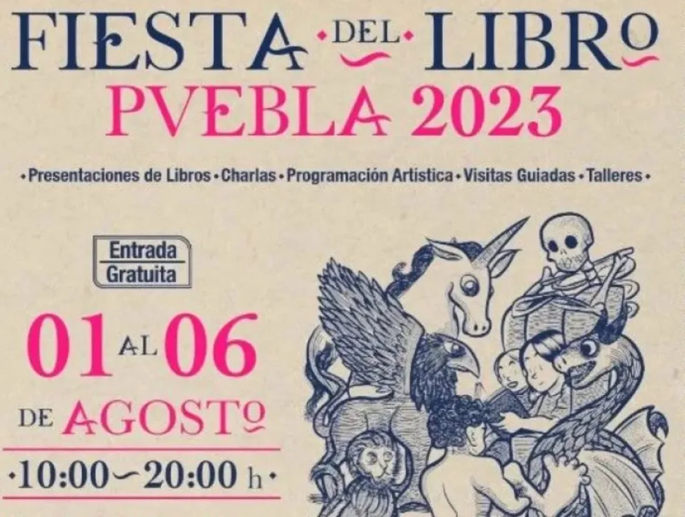 Puebla será sede de la Fiesta del Libro