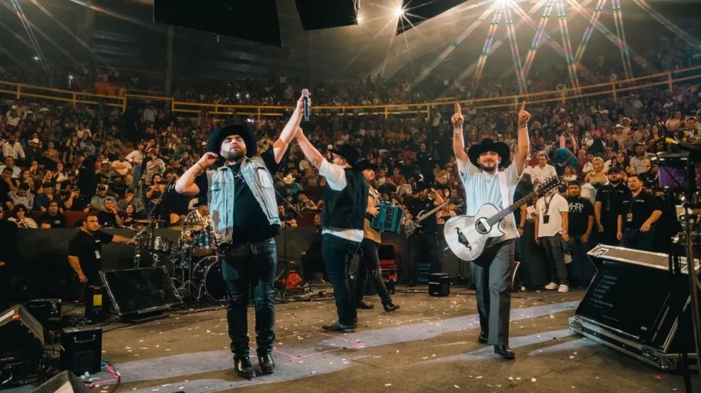 Grupo Frontera dará concierto en el Palenque de las Fiestas de Octubre de Guadalajara 2023. Foto: Cortesía