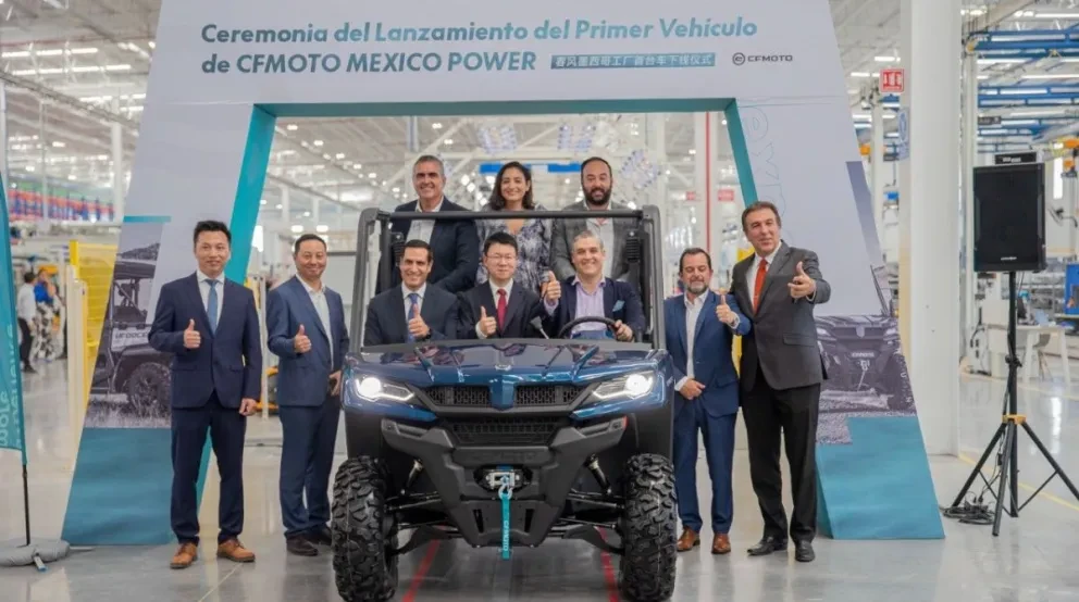 CFMOTO inaugura planta en Nuevo León. Foto: Cortesía