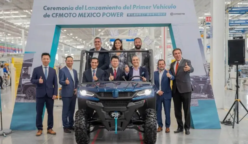 CFMOTO inaugura planta en Nuevo León. Foto: Cortesía 