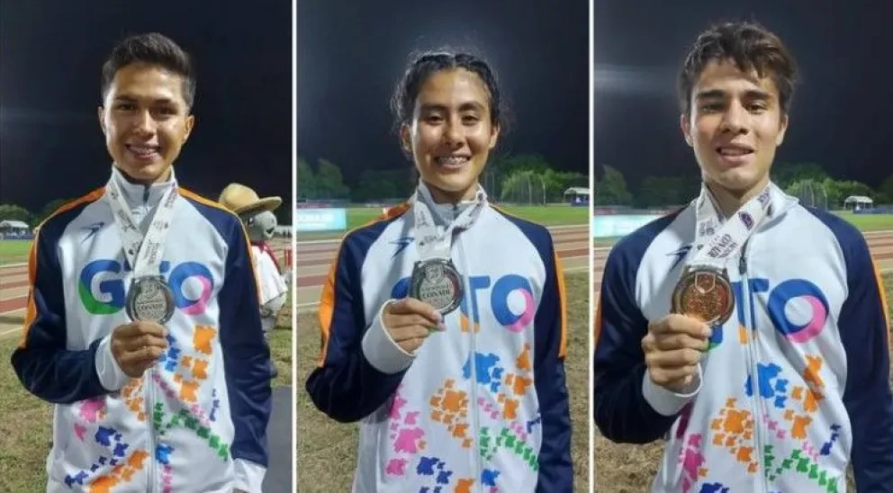 Atletas guanajuatenses se cuelgan 9 medallas más en CONADE 2023