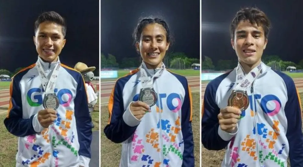 Atletas guanajuatenses se cuelgan 9 medallas más en CONADE 2023