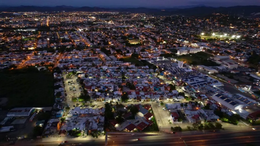 Mazatlán. Ya tienen nuevo alumbrado público en colonias Milena, Fovissste Esperanza y Los Venados