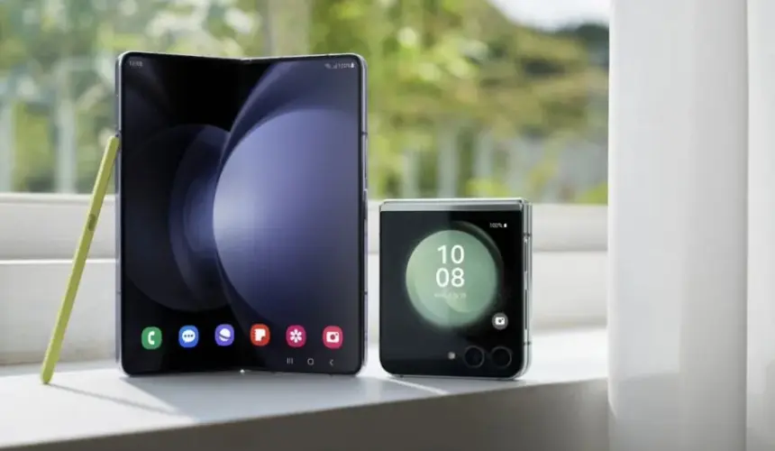 Llegan al mercado el smartphone Samsung Galaxy Z Fold5 y Galaxy Z Flip5: Foto: Samsung