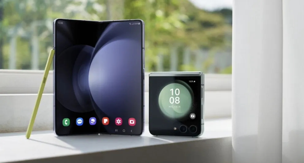 Llegan al mercado el smartphone Samsung Galaxy Z Fold5 y Galaxy Z Flip5: Foto: Samsung