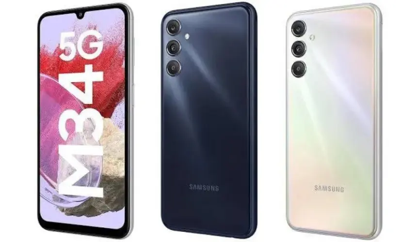 El smartphone Samsung M34 hace algunas semanas fue lanzado. Foto: Cortesía